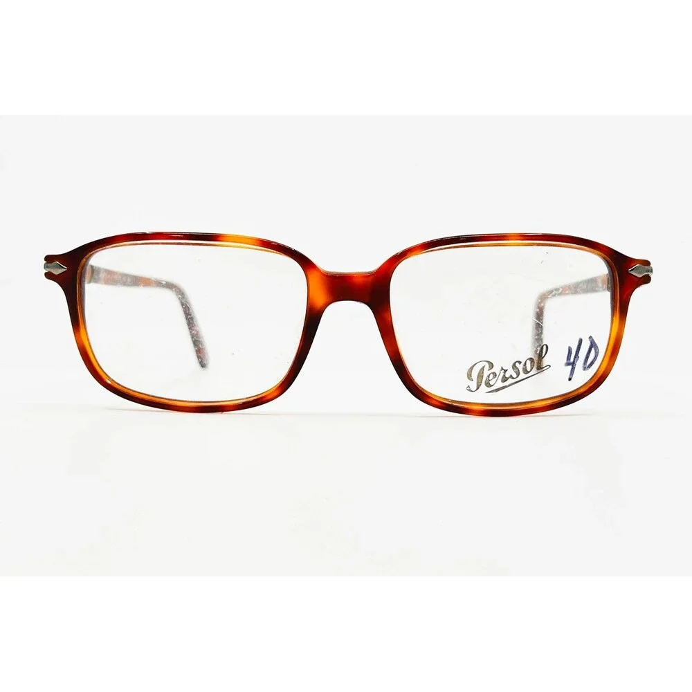 Persol Eyeglass Frames Mens Tortoise 2646-V Meflecto 53-17-140